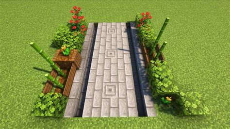 minecraft road designs|Five simple path designs .